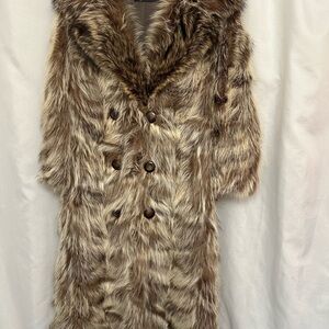 Vintage Raccoon Fur Coat